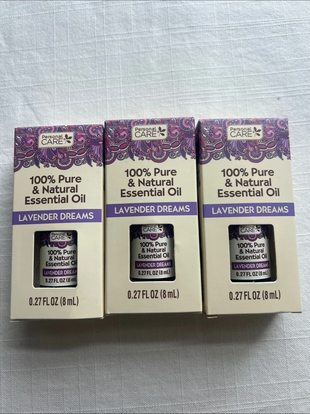 Personal Care Lavender Dreams 100% Pure & Natural Essential Oil (3-Pack)